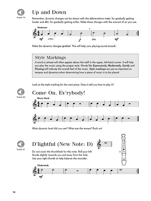 Play Recorder Today A Complete Guide to the Basics