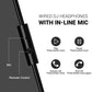 Pro-10 Professional Wired Headphones For Guitar Piano with Mic