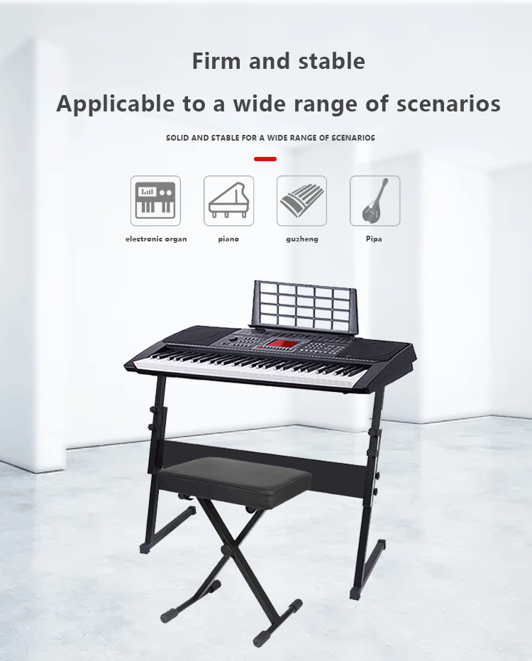 Kalena 16” Piano Bench Q-90B X-Style Adjustable