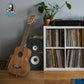 Kalena Concert Longneck Solid Acacia Top Ukulele with Maple binding Complete Set