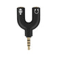 Kalena Professional 3.5mm Adaptor Earphone Splitter