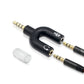 Kalena Professional 3.5mm Adaptor Earphone Splitter