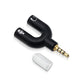 Kalena Professional 3.5mm Adaptor Earphone Splitter