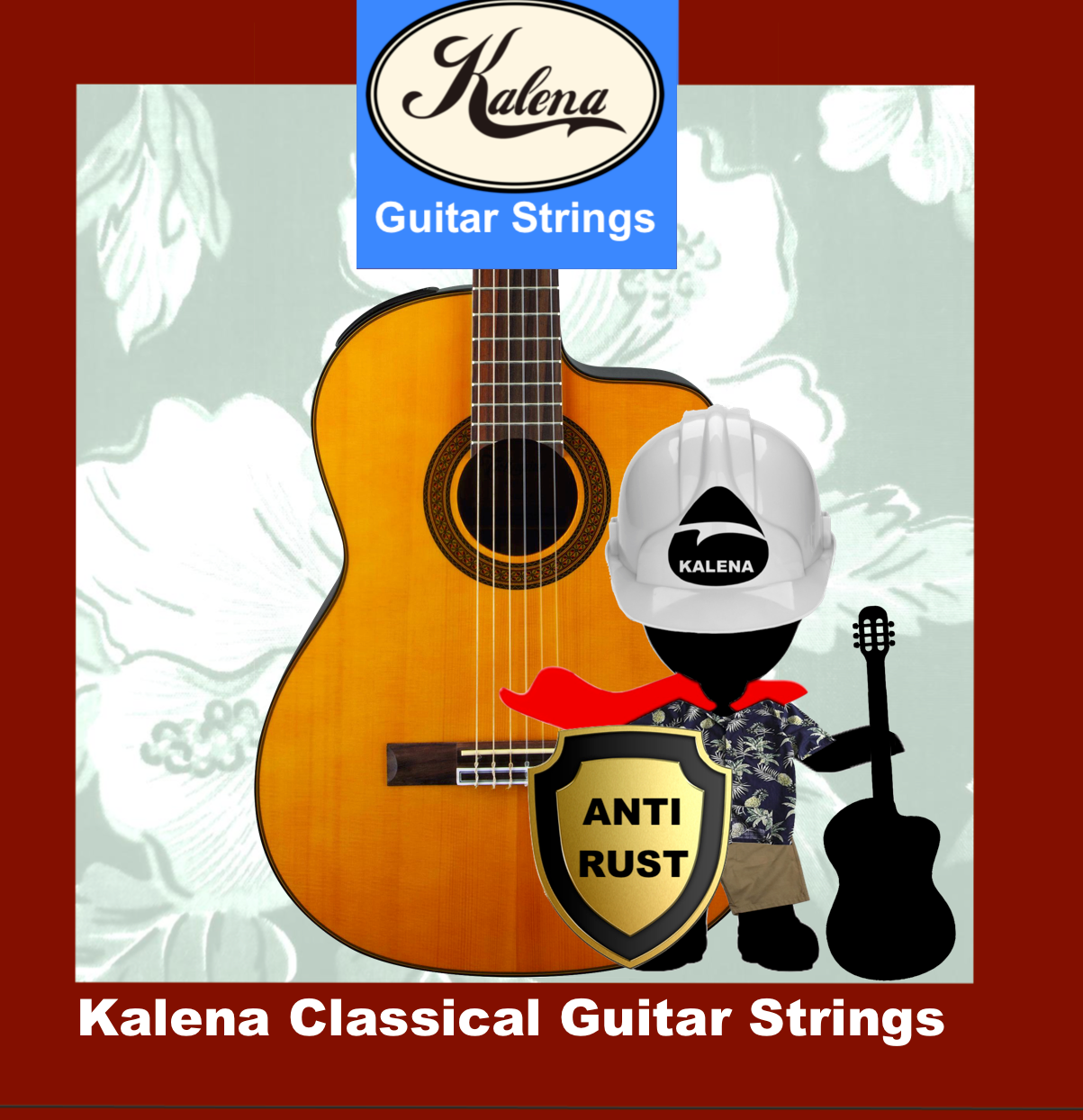 Kalena Classical Guitar Strings "BLACK" - Kalena Instruments