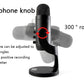 Desktop USB-900 Studio Condenser Microphone For Pc Recording, Streaming, Podcast - Kalena
