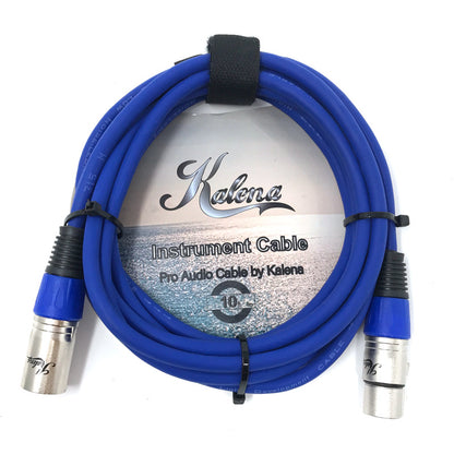 Kalena XLR mic cable (Male to female) - Kalena Instruments / Blue PVC