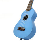 Kalena Basswood Top Soprano Traditional Ukulele Keiki (Blue)