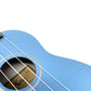 Kalena Basswood Top Soprano Traditional Ukulele Keiki Complete Set (Blue)