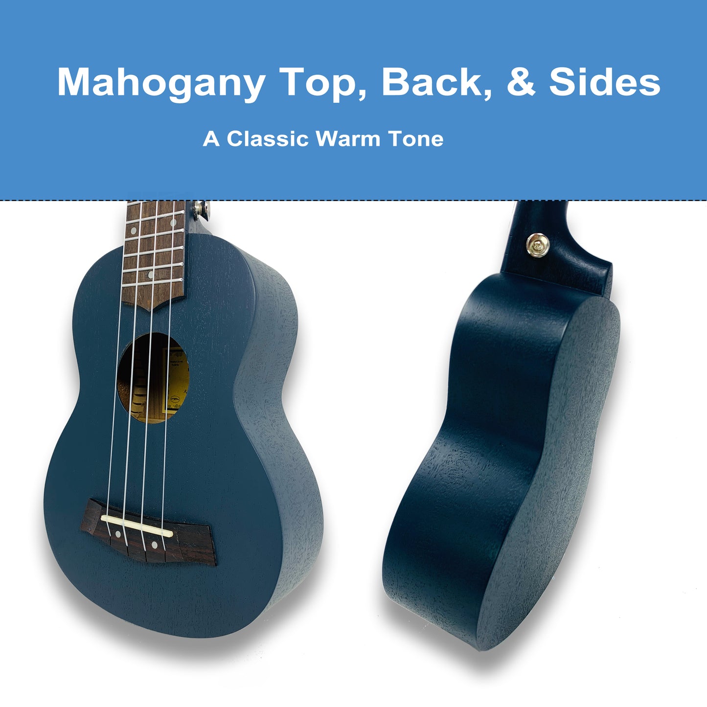 Kalena Mahogany Ukulele Traditional Complete Set - Kalena Instruments