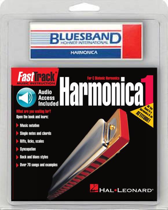 FastTrack Mini Harmonica Pack Book/Online Audio/Harmonica Pack - Kalena