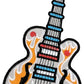 Guitar Patch Embroidered Iron On Patches Sew On Patches Music Lovers Embroidery Applique