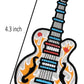 Guitar Patch Embroidered Iron On Patches Sew On Patches Music Lovers Embroidery Applique