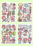 Hand Book Sticker Musical theme Sticker