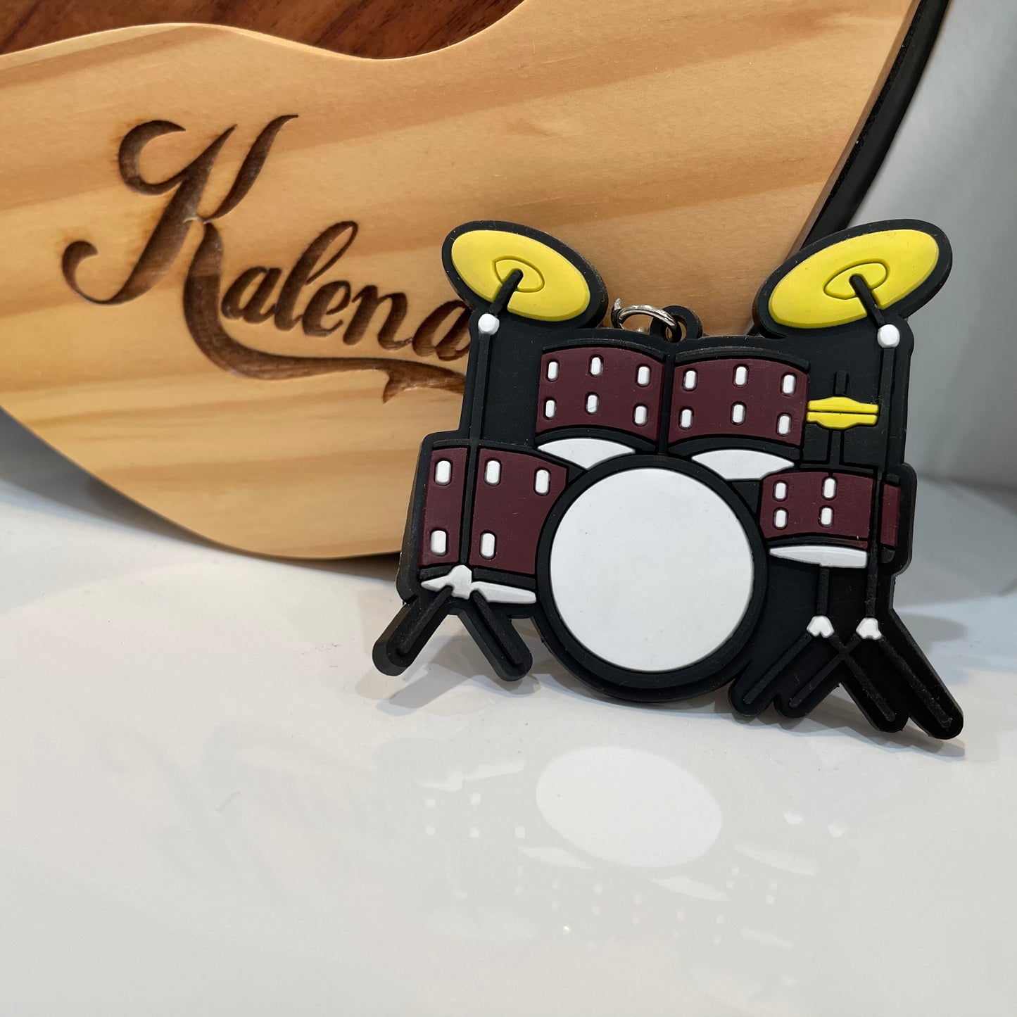 Kalena Rubber Cool Drum keychain