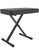 24” full size Adjustable X Style Keyboard Bench - Kalena