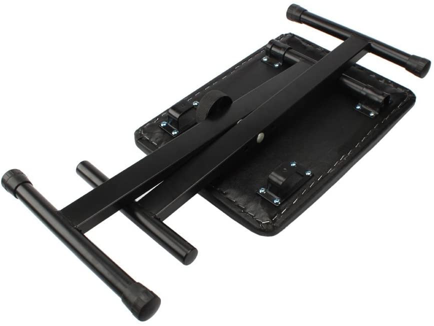 Kalena basic Piano Bench Q-90 X-Style Adjustable Padded Folding Keyboard Bench
