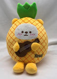 Stuffed Animal Pineapple Plays the Ukulele