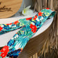 Kalena 2 pin Ukulele Strap Hawaii Red Hibiscus Edition (Polyester Printing)