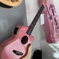 Kalena Sparkle Series Solid Spruce Top Ukulele - Kalena Instruments / Pink Sparkle