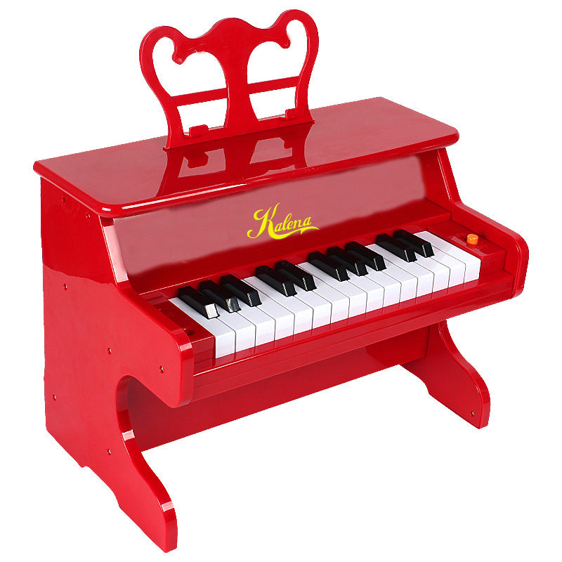 Kalena 25 key ABS mini classical piano battery powered - Kalena Instruments / Red