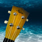 Kalena ABS Pineapple 23” Concert Ukulele with padded case - Kalena Instruments / Sunburst ABS
