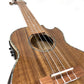Kalena SA26PEQ Performance Series All Solid Tenor Acacia Cutaway Armrest EQ Pickup Ukulele