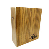 KALENA Zebrawood Travel Box Drum Cajon with case