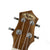 Kalena Concert Ukulele Solid Acacia Top Turtle Abalone Shell inlay high gloss Complete Set