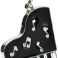 Music Piano Creative Metal Keychain