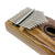 Kalena 17 key Solid Acacia Kalimba (Sun Engraving) with Gig Bag - Kalena Instruments