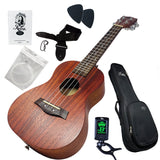 Kalena LM series Tenor Ukulele Traditional Edition Warm Mahogany Complete Set