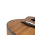 Kalena LM series Tenor Mahogany Ukulele with Celluloid Binding EQ complete set