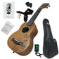 Kalena LM series Soprano Mahogany Ukulele Turtle inlay Traditional Complete Set