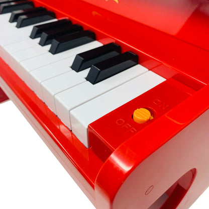 Kalena 25 key ABS mini classical piano battery powered - Kalena Instruments / Red Hawaii Pattern
