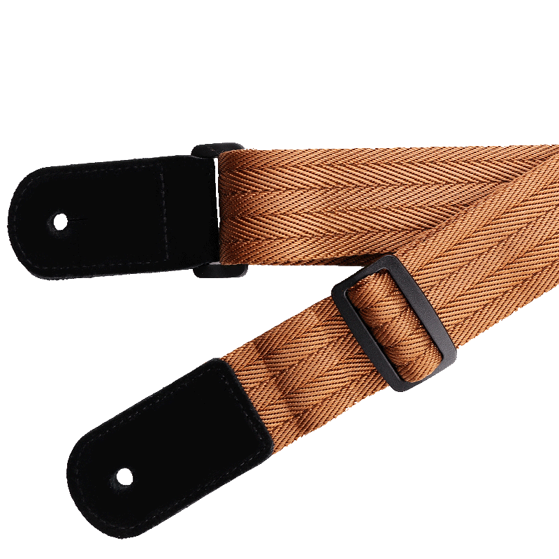 Kalena 2 Pin Ukulele Strap (nylon+real leather) - Kalena Instruments / Brown