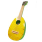 Kalena ABS Pineapple 23” Concert Ukulele with padded case - Kalena Instruments / Yellow Pineapple ABS