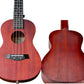 Kalena Mahogany Ukulele Traditional Complete Set - Kalena Instruments / LavaRock Red