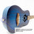 Kalena LM01 Mahogany Ukulele Dolphins Complete Set AQUA BLUE with Bird of Paradise gig bag - Kalena Instruments / 21" Soprano