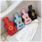 Kalena Ukulele Shaped Shoulder Bag Fashion Carrying Bag Cute Ukulele Purse