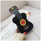 Kalena Ukulele Shaped Shoulder Bag Fashion Carrying Bag Cute Ukulele Purse