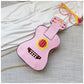 Kalena Ukulele Shaped Shoulder Bag Fashion Carrying Bag Cute Ukulele Purse