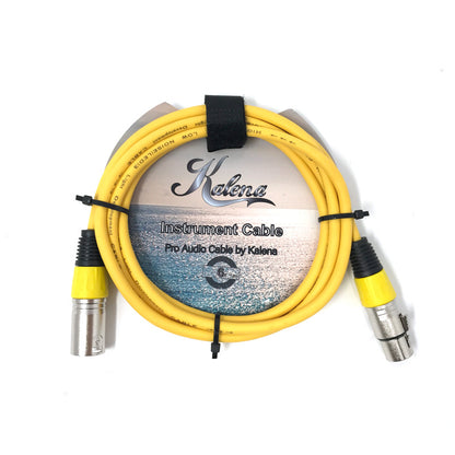 Kalena XLR mic cable (Male to female) - Kalena Instruments / Yellow PVC