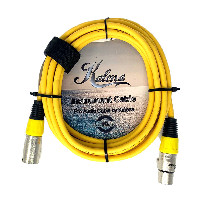Kalena XLR mic cable (Male to female) - Kalena Instruments / Yellow PVC